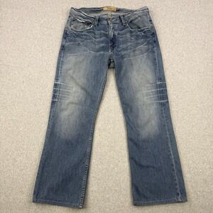 BKE‎ Jeans Mens 31x30 (Fits 31x28) Derek Straight Relaxed Western Whickering